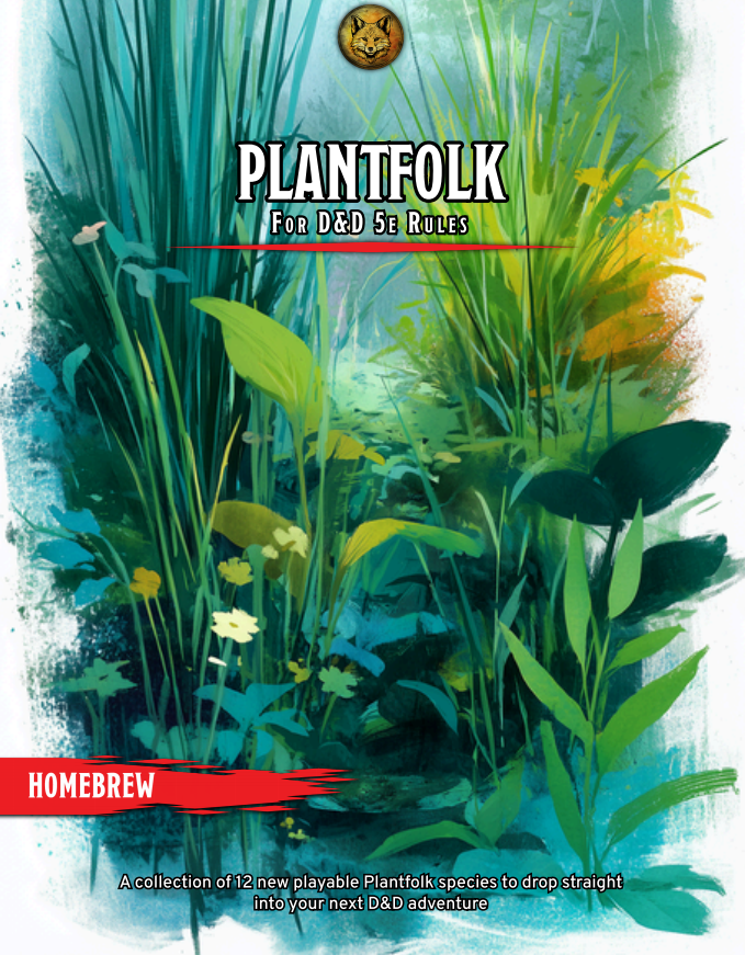 Plantfolk | D&D Species Pack (Digital Download)