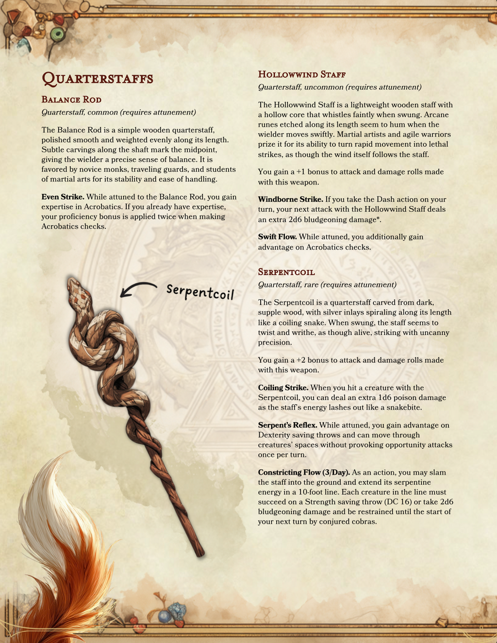 The Bludgeoning Pack | 30 New Weapons for D&D 5e (Digital Download)
