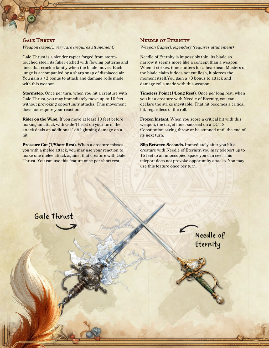 The Piercing Pack | 30 New Weapons for D&D 5e (Digital Download)