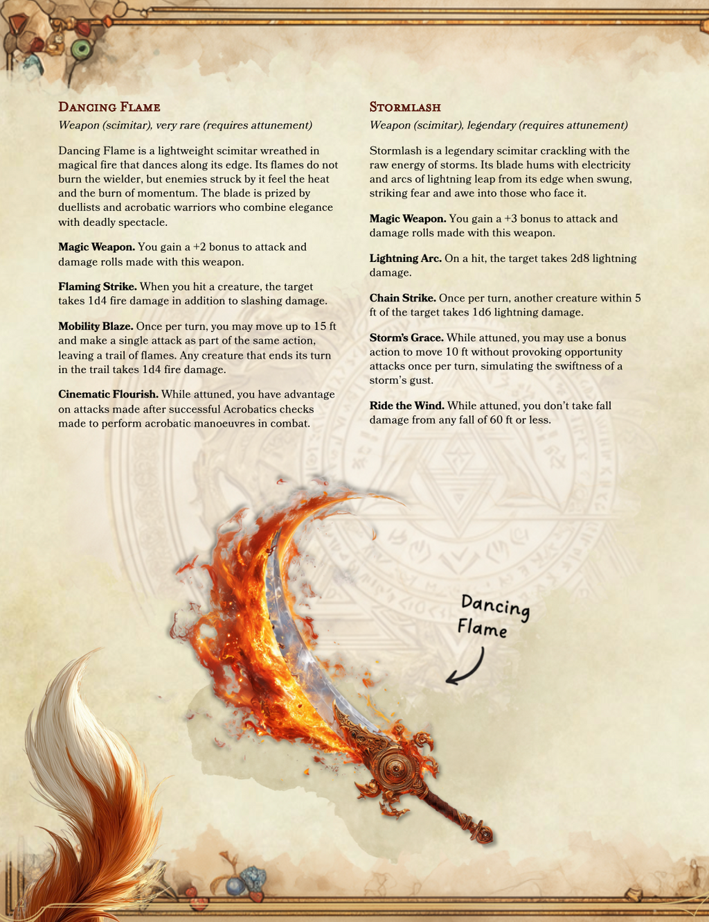 The Slashing Pack | 30 New Weapons for D&D 5e (Digital Download)