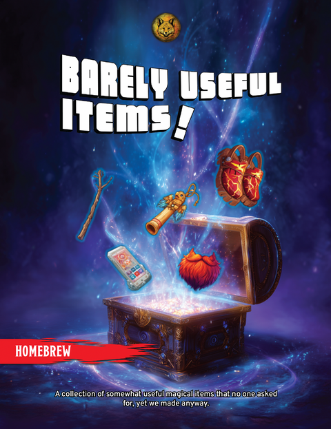 21 Barely Useful Items | Magical Nonsense for D&D (Digital Download)