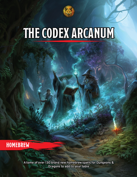The Codex Arcanum | 130 New Spells for D&D (Digital Download)
