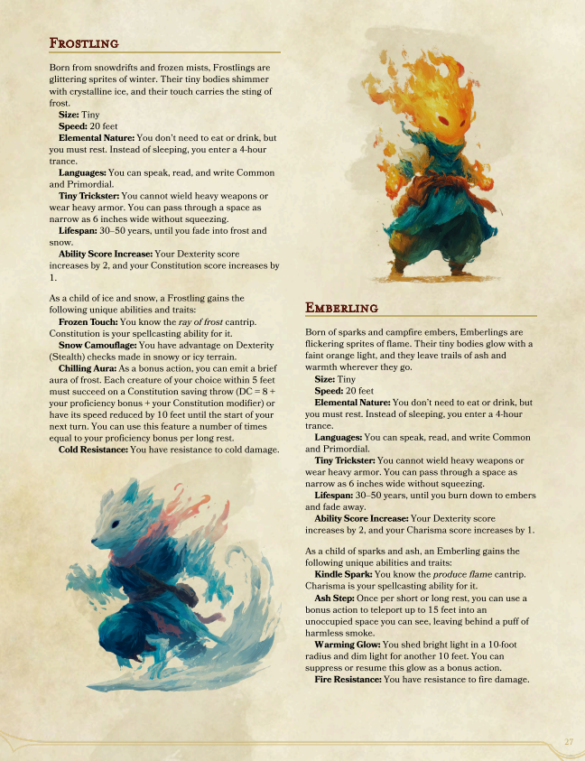 Grand Species Almanac | 70+ New Species for D&D (Digital Download)