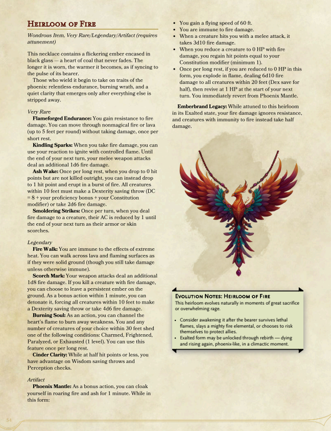 The Ascendant Asortium | 70+ New Levelling Up Items for D&D (Digital Download)