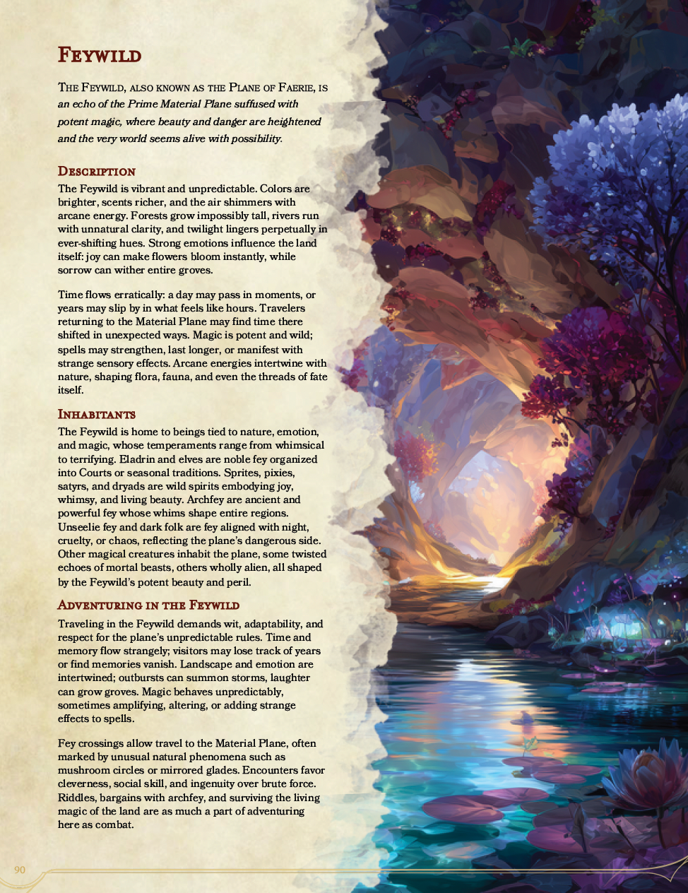 5 Popular Planes from Planar Peculiarities | Monsters, Items & Species for  D&D 5e (Digital Download)