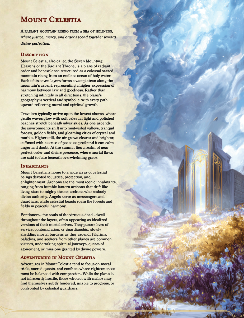 5 Popular Planes from Planar Peculiarities | Monsters, Items & Species for  D&D 5e (Digital Download)