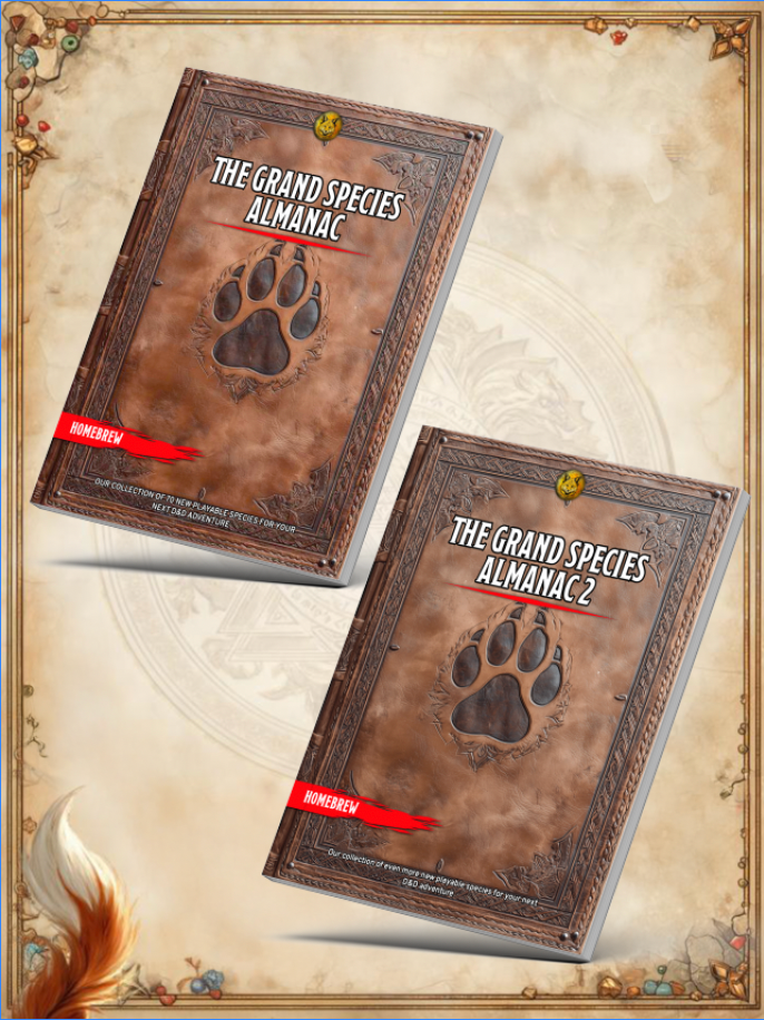 Grand Species Bundle | Almanac 1 & 2 for D&D (Digital Download)