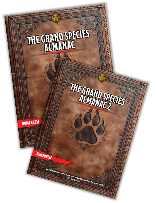 Grand Species Bundle | Almanac 1 & 2 for D&D (Digital Download)
