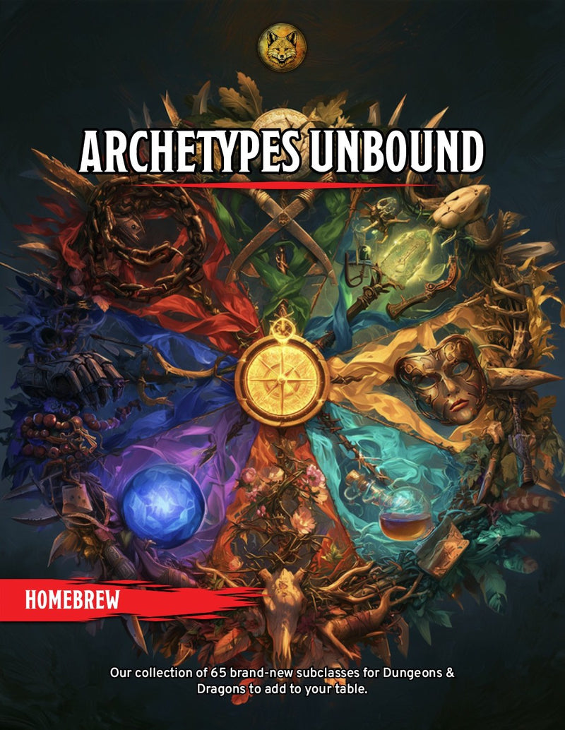 Archetypes Unbound | 65 New Subclasses for D&D | Digital Download