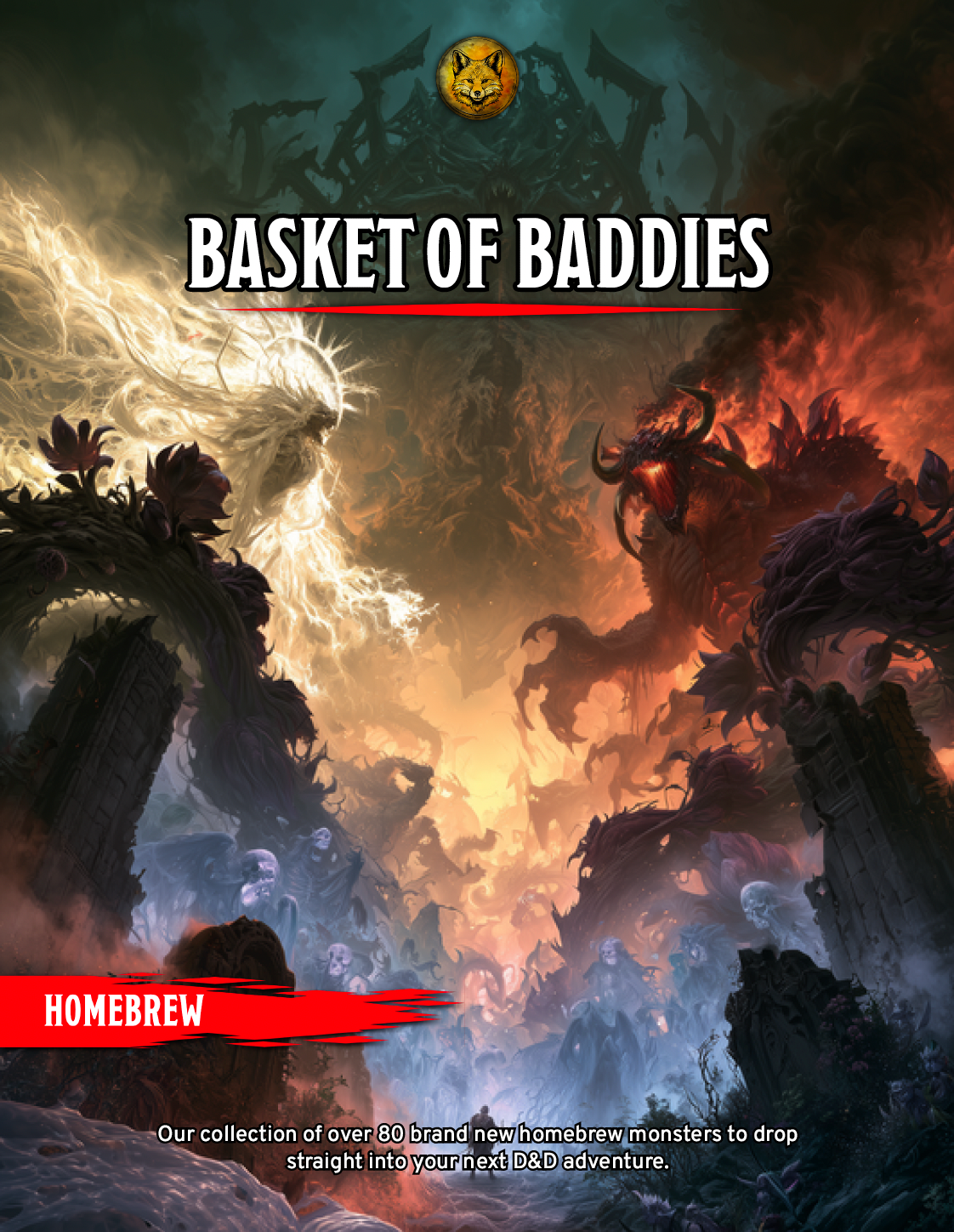 Basket of Baddies | 81 New Monsters for D&D | Digital Download