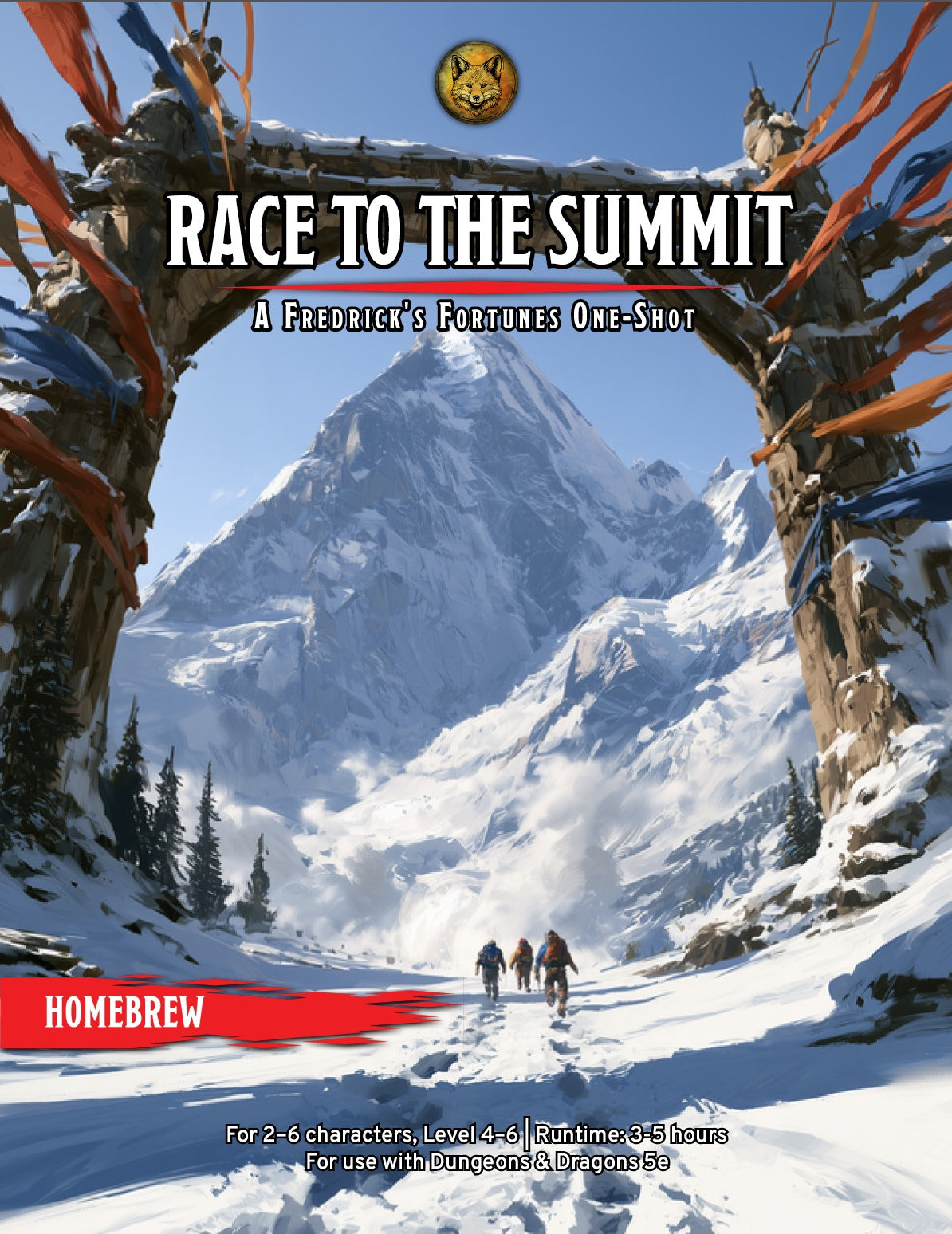 Race To The Summit | One Shot Adventure for D&D