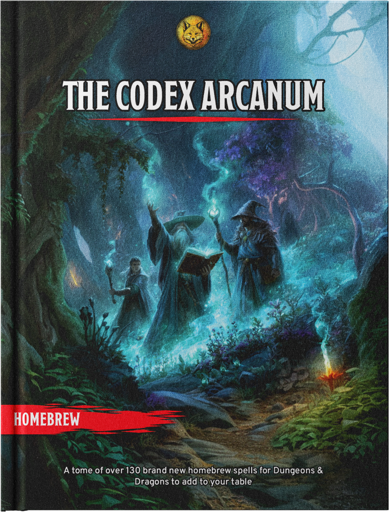 The Codex Arcanum D&D spellbook cover